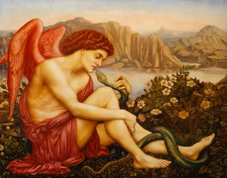 Ange au serpent