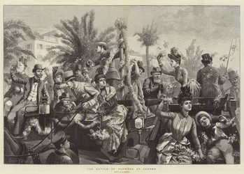 La Bataille des Fleurs à Cannes