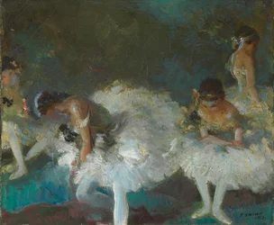 Danseurs en coulisses