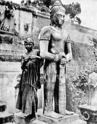 Jeune dévot du grand Bouddha
