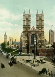 Abbaye de Westminster, vers 1900