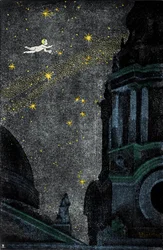 Illustration pour le roman « Peter Pan » de Sir James Matthew Barrie