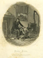 Nicholas Nickleby : Nicholas et Smike, 1867