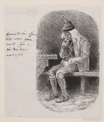 Illustration de "Le septième père dans la maison"