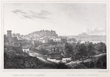 Vue de la ville de Pouzzoles