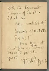 Copie signée de 