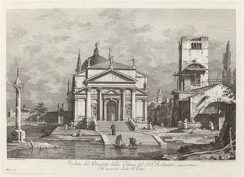 Vue de la façade de l