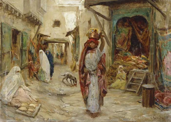 Un marché arabe