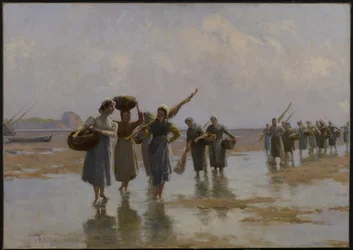 Femmes sur la plage, 1897