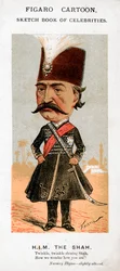 Le Shah de Perse, 19ème siècle