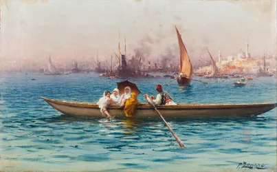 Amusement sur le caïque