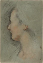 Tête de femme