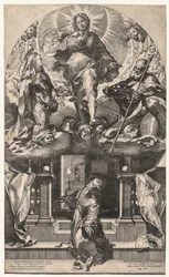 La vision de Saint François