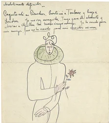 Lettre autographe à Melchor Fernández Alamgro, Grenade, fin janvier 1926