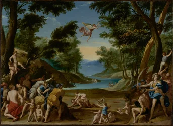 Cupidon et Pan