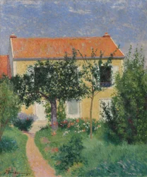 Le toit rouge, vers 1882-83