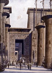 Reconstitution du Temple d