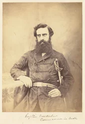 Capitaine MacAndrew. Commissaire à Oudh