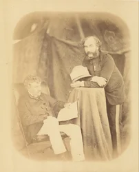 Colonel Harness, CB, et Colonel Yule