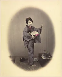La danseuse 1868 Felice Beato