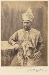 Moostafor Ali Khan de la famille royale d