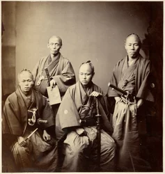 Portrait des envoyés du clan Satsuma