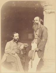 [Portrait de deux hommes européens, l