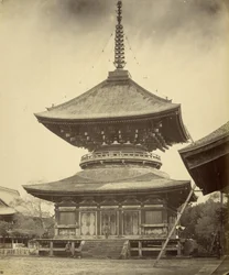 Pagode à un étage, sanctuaire Hachiman, Kamakura