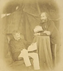 Sir Henry Drury Harness, K.C.B., colonel commandant, ingénieurs royaux et colonel Robert Abercromby