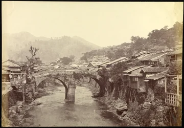 Pont de pierre à Nagasaki