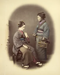 Jeune femme à la pipe