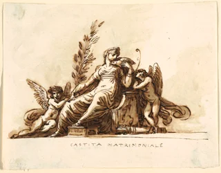 Chasteté matrimoniale, Sala di Corneglia, Palazzo Cavina, Faenza