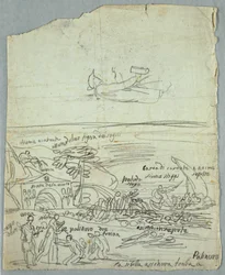 Croquis pour une scène classique
