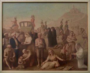 Vittorio Emanuele I entre à Gênes