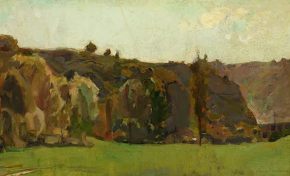 Paysage dans les Ardennes