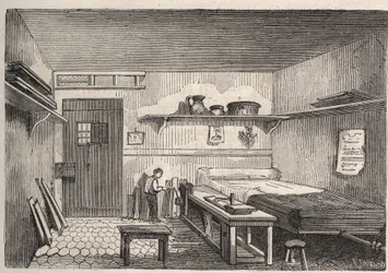 Paris - Prison de la Petite Roquette (prison pour femmes et adolescents)