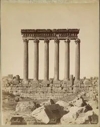Baalbek - Colonnes du temple du Soleil
