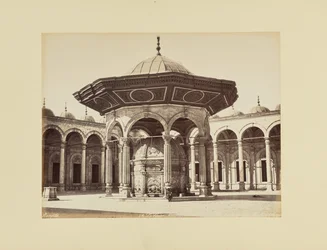 Le Caire. Mosquée de Muhammad Ali, fontaine des ablutions, Égypte
