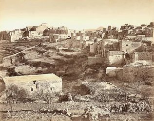 Vue panoramique de Bethléem, Israël
