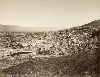 Vue de Smyrne en Turquie