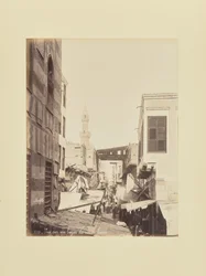 Vue sur un bazar du vieux Caire