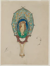 Conception pour un miroir à main