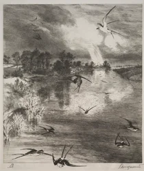 Hirondelles, 1882