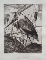 Les cigognes, 1865