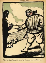 Un propriétaire terrien tue un vagabond, de 