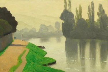 Brume du matin aux Andelys