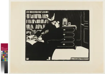 Der zwingende Grund - La raison probante. (Tafel 14 aus der Reihe "Intimités")