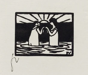 Jeux au soleil, VII de "Les Petites Baigneuses", 1893