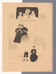 Groupe de personnes et deux prêtres