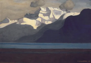 Lac Léman et Les Dents-du-Midi, 1919
